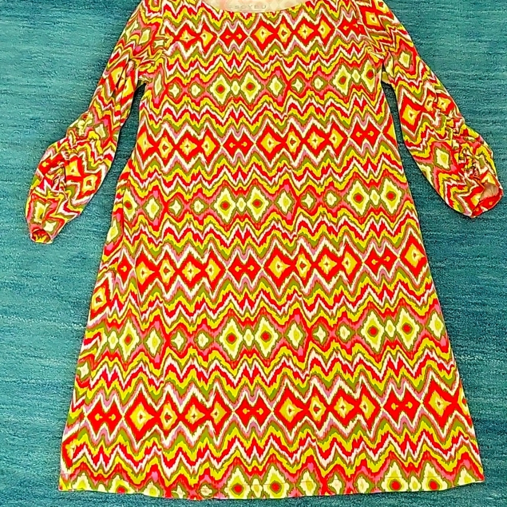 Funky Boho Colorfull Dress